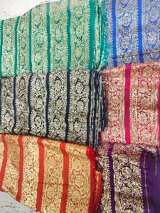 Katan Silk Banarasi Zari Border