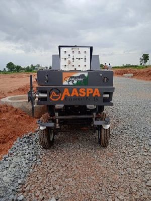 concrete paver machine