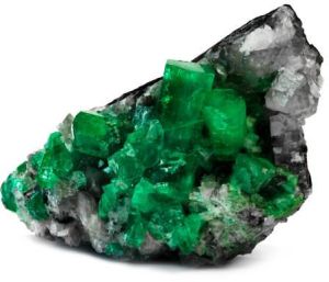 rough gemstone emerald gemstone