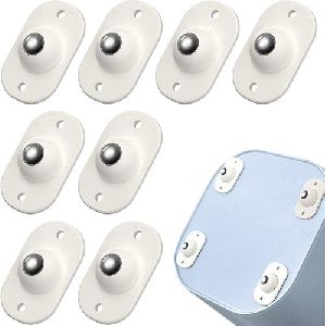 4 Pc Self Adhesive Mini Swivel Casters Wheels