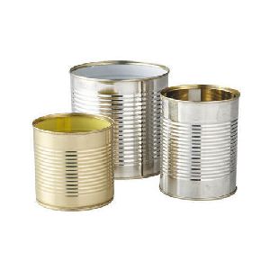 Cylindrical Tin Can