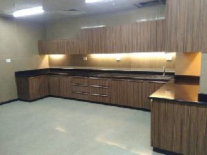 designer wooden kitchen cabinet