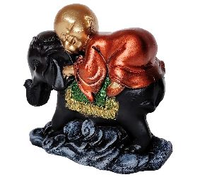 Cute Baby Monk Gift Statue