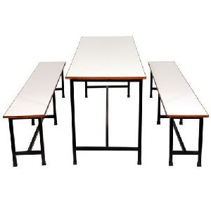 4 Seater Canteen Table With Chair
