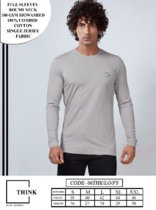 Solid T-Shirts Fullsleeves