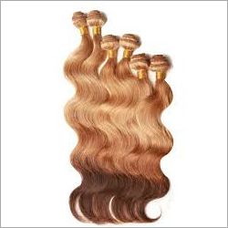 Light Brown Weft Hair