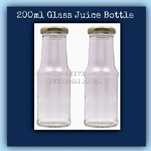 200ml Glass Juice Bottle