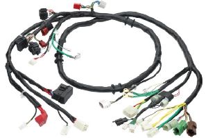 Electric Car Dashboard Wiring Harness