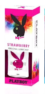 Playboy Strawberry Flavored Lubricant Gel
