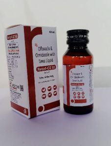 OFLOXACIN & ORNIDAZOLE WITH UREA LIQUID 60ML