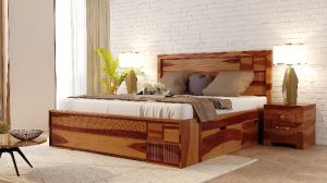 King Size Bed with Storage