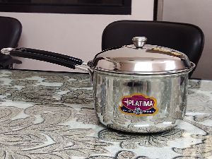 Stainless Steel Saucepan with Lid