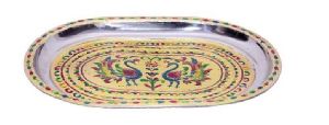 Decorative Meenakari Tray