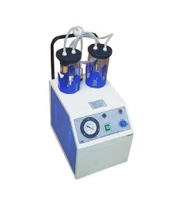1 HP Double Bottle Suction Machine For Hospital