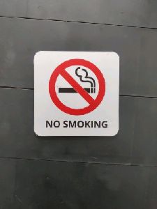 No Smoking Sign Board