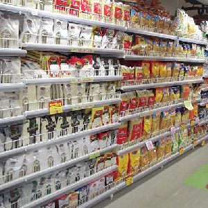 supermarket display rack