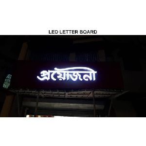 Acrylic LED Letter Sign Board