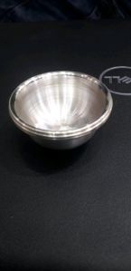 silver bowl