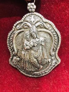 Silver God Pendent