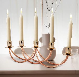 Metal Candle Stand Colour For 5 By House