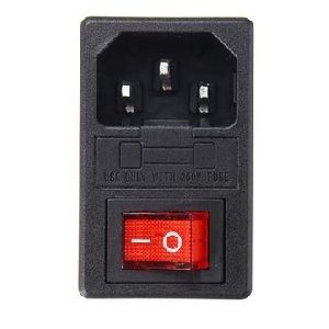 POWER socket with switch EMI 12