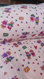 Printed Cotton Flannel Fabric