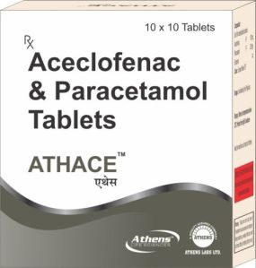 Aceclofenac and Paracetamol Tablets