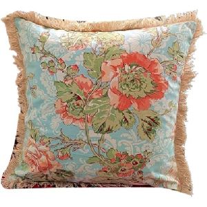 Printed Cotton Cushion Cover