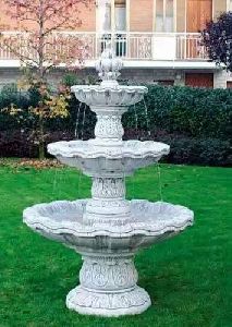 White Marble Fountain