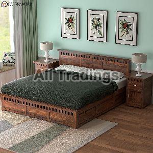 Wooden Double Beds