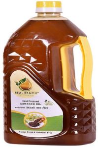 2 Liter Cold Pressed Mustard Oil