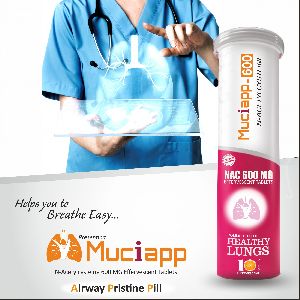 Muciapp-600 Effervescent Tablets