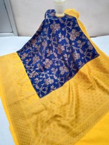 Dupion Banarasi Silk Saree