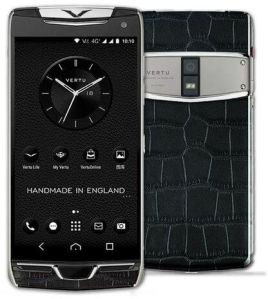 Vertu Constellation X Black Alligator Mobile Phone