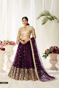 Maroon Lehenga Choli