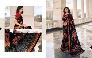 georgette sarees party wear