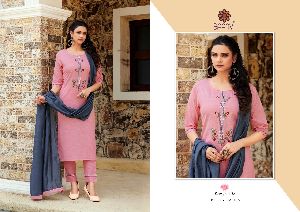 Limca Heavy Cotton with Embroidery Kurti Pant