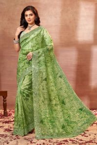 organza sarees