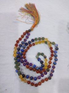 Seven chakra Mala