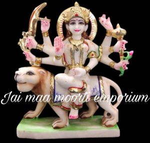 Marble Durga Statue