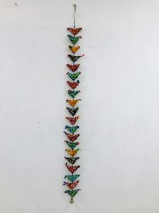 20 Pcs Chunri Large Printed Bird Hanging Toran