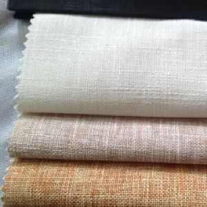 Hemp & Cotton Slub Weave Fabric