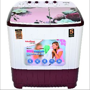 Khaitan Orfin 8.5kg Semi-automatic Toughened Glass washing machine