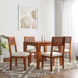 4 seater dining table set