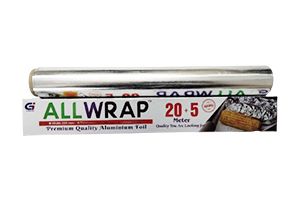 All Wrap 25 Meter Aluminium Foil Rolls