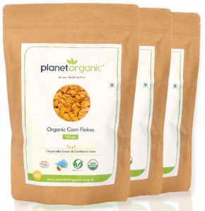 Planet Organic India: Organic corn flakes