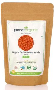 Organic Masoor (Whole Skinless)