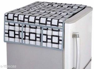 Checkered Fridge Top Covers