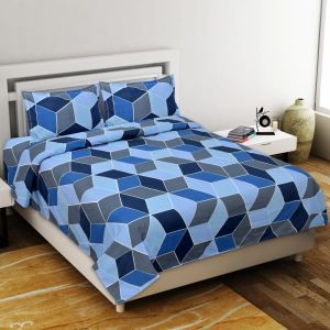 Platinum Heavy Glace Cotton Bedsheets