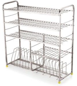 Stainless Steel Kitchen Storage Rack